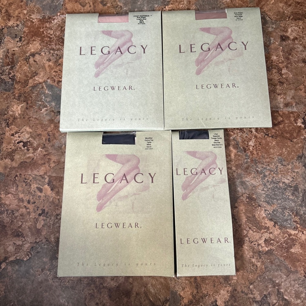 Legacy Body Shaper Brief Pantyhose Longline Brief Control Top Tight Trouser Sock